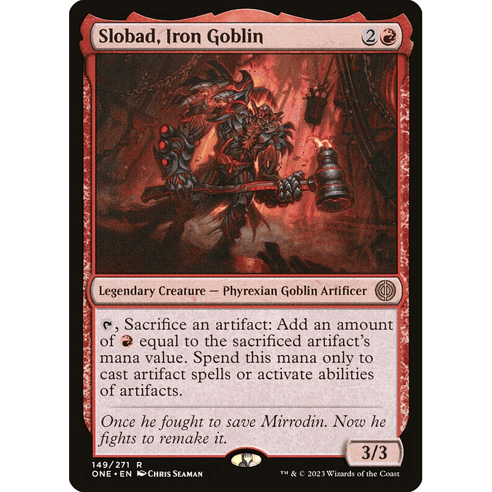 Slobad, Iron Goblin | Inglés | NM | ONE 1