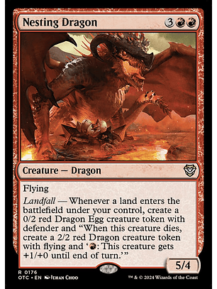 Nesting Dragon | Inglés | NM | OTC