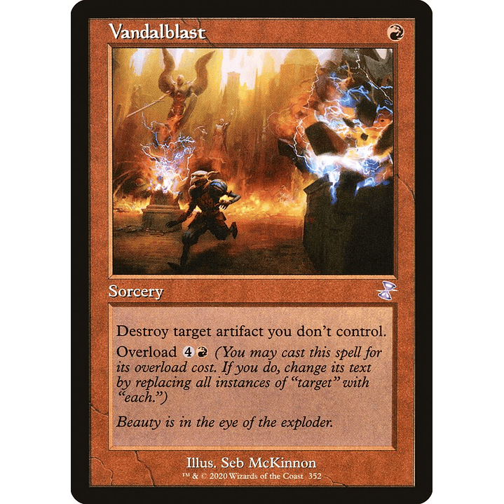Vandalblast (Retro Frame) | Inglés | NM | TSR 1