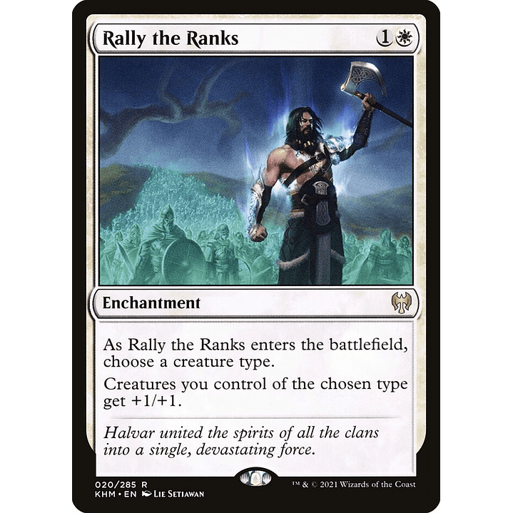 Rally the Ranks | Español | NM | KHM 1