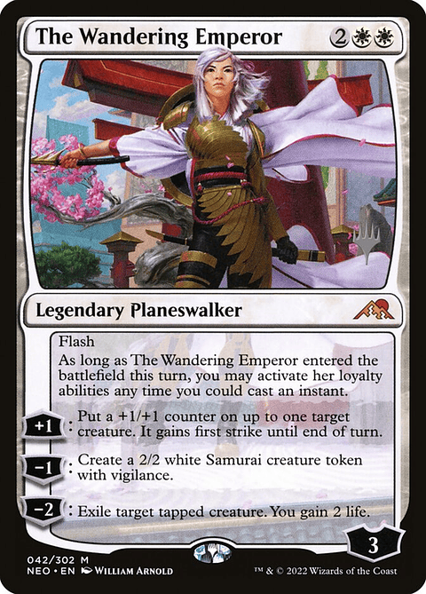 The Wandering Emperor (foil) | Español | NM | PNEO