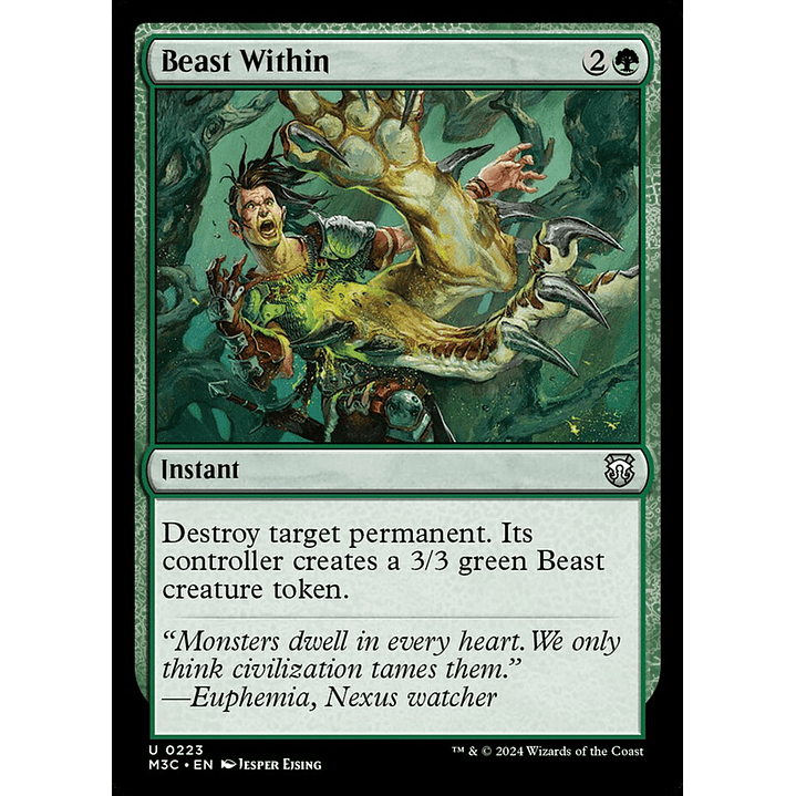 Beast Within | Inglés | NM | M3C 1