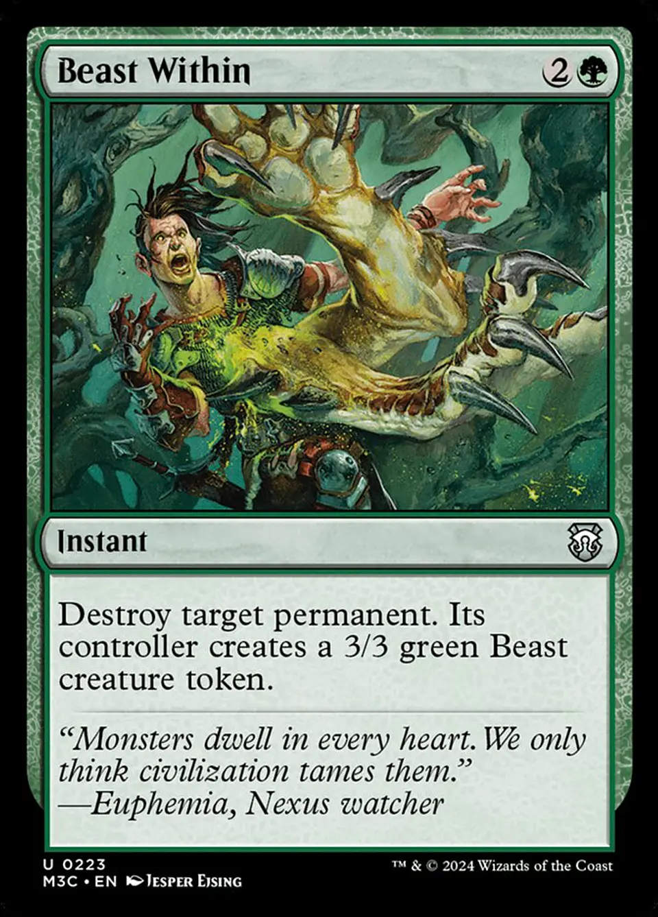 Beast Within | Inglés | NM | M3C 1