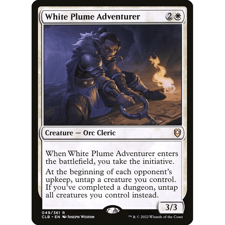White Plume Adventurer | Español | NM | CLB 1