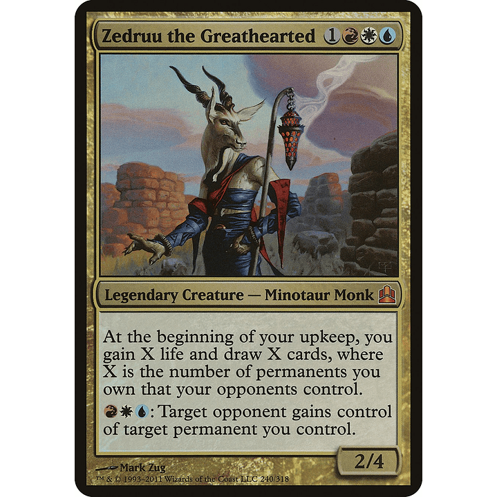 Zedruu the Greathearted (foil) | Inglés | VG | OCMD 1