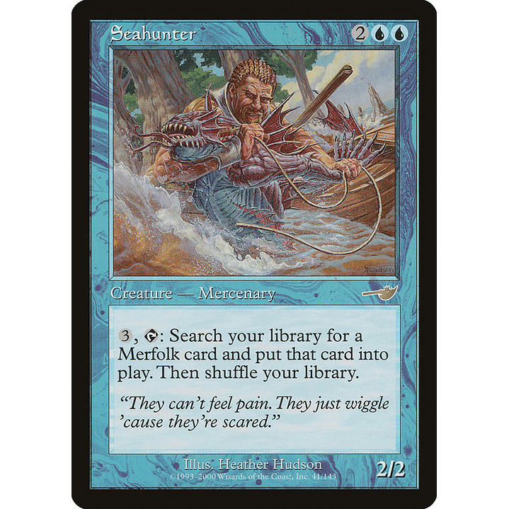 Seahunter (Retro Frame) | Inglés | VG | NEM 1