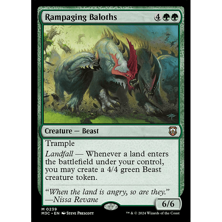 Rampaging Baloths | Inglés | NM | M3C 1