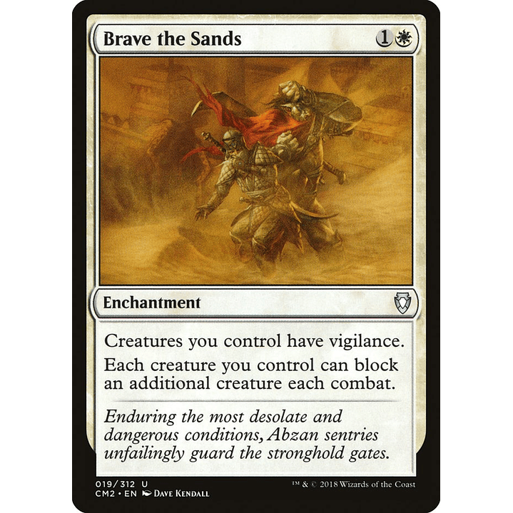 Brave the Sands | Español | NM | CM2 1