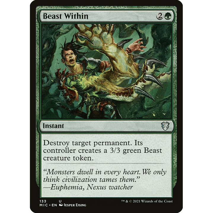 Beast Within | Inglés | VG | MIC 1