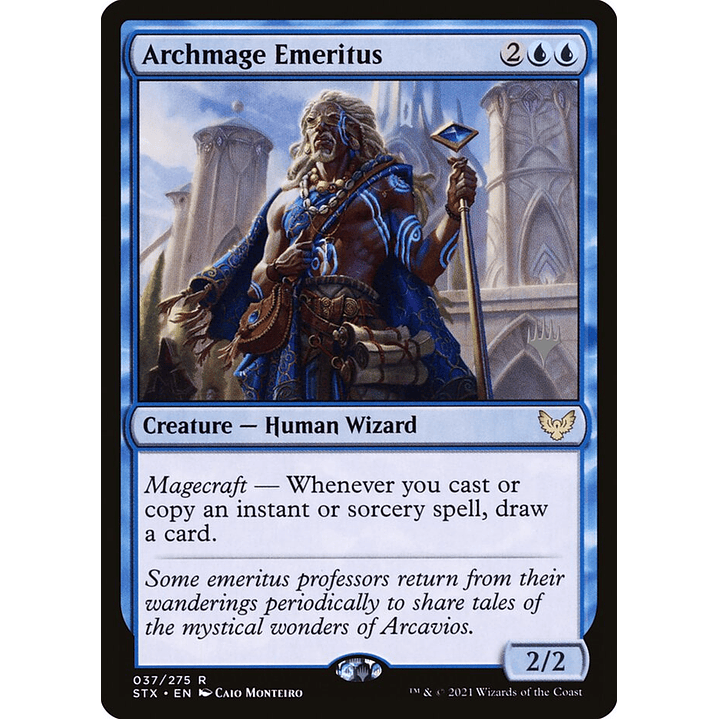Archmage Emeritus | Español | NM | PSTX 1