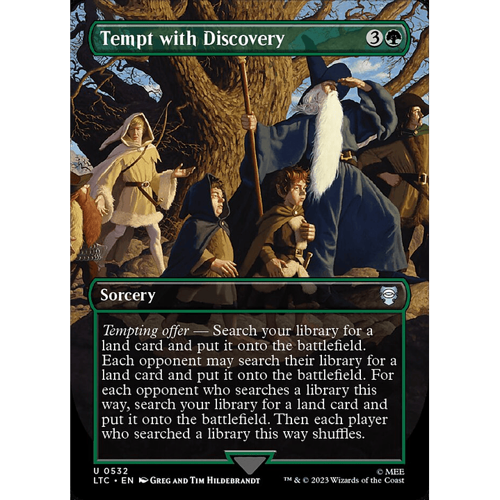 Tempt with Discovery (Borderless) | Inglés | NM | LTC 1