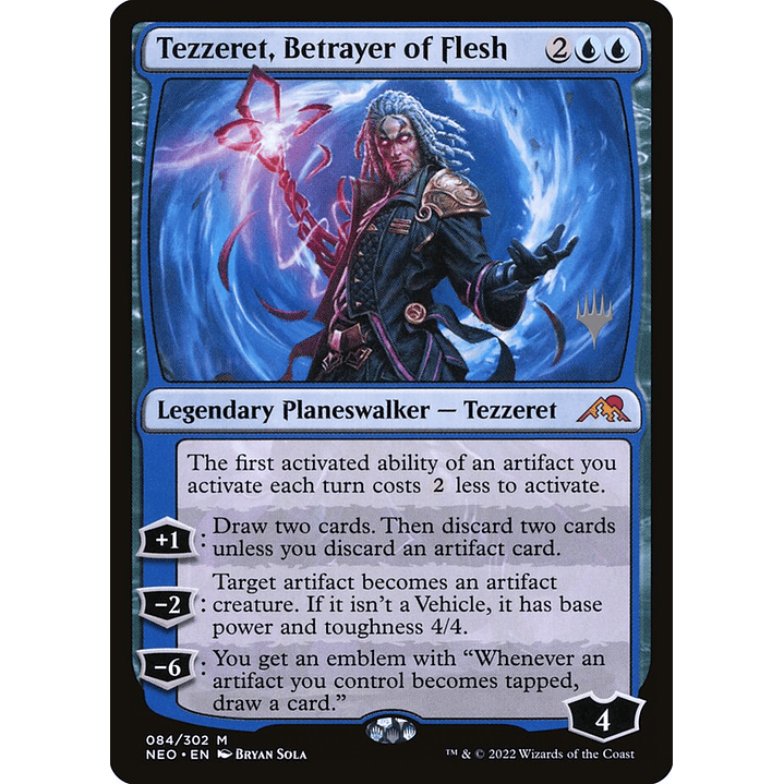 Tezzeret, Betrayer of Flesh | Español | NM | PNEO 1