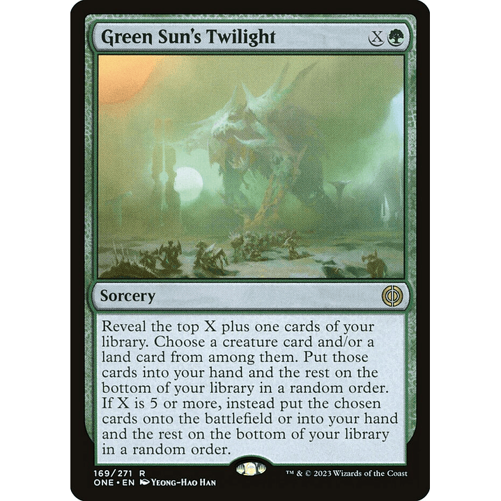 Green Sun's Twilight | Inglés | NM | ONE 1