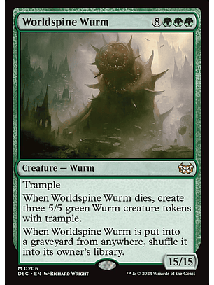 Worldspine Wurm | Inglés | NM | DSC
