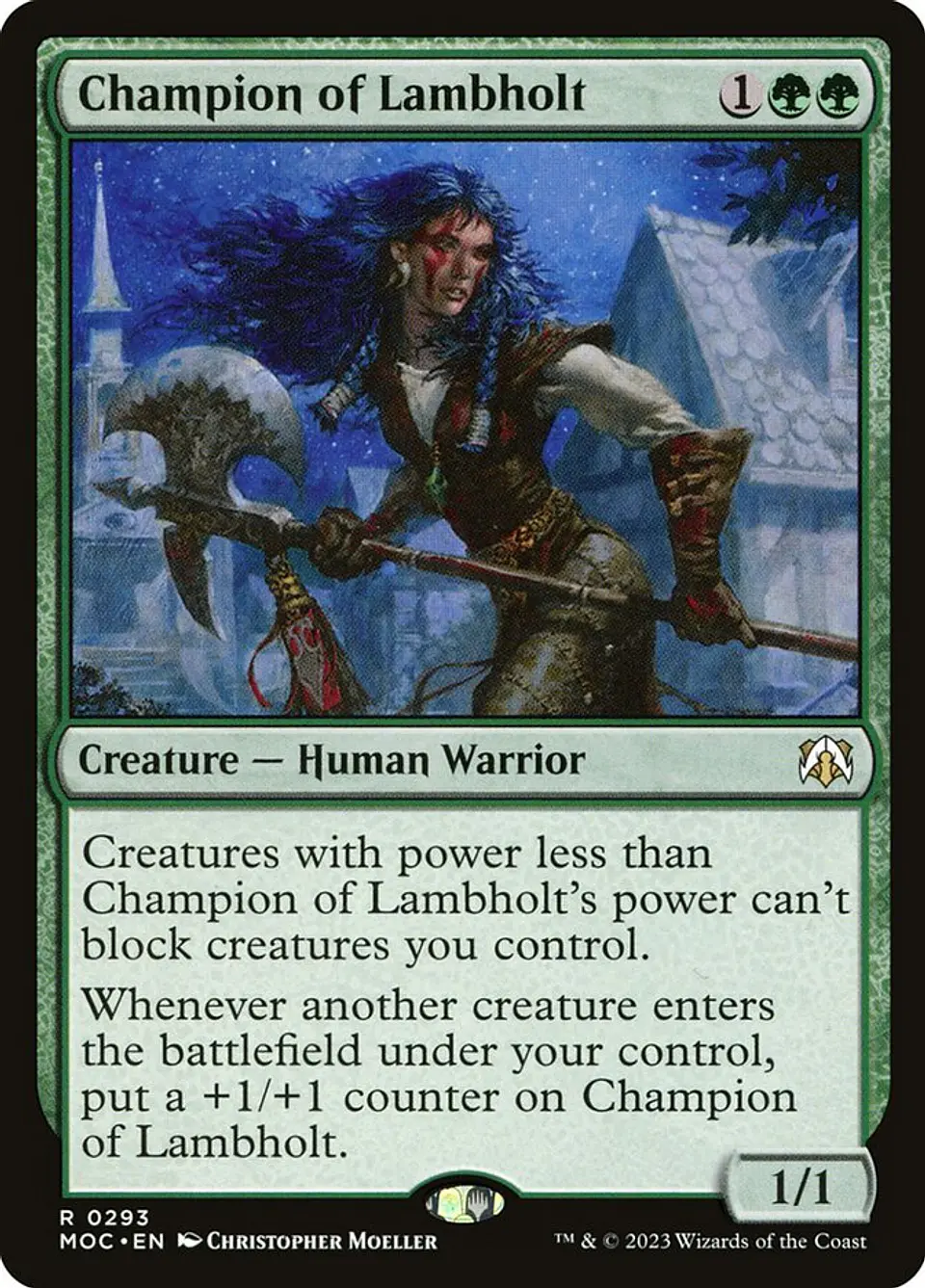 Champion of Lambholt | Inglés | NM | MOC 1