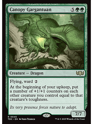 Canopy Gargantuan | Inglés | NM | TDC