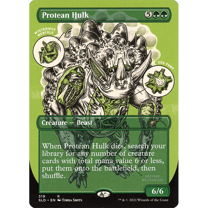 Protean Hulk (Borderless) | Inglés | NM | SLD 1