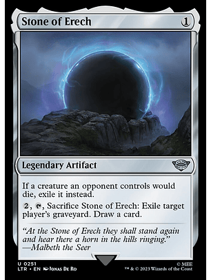 Stone of Erech (foil) | Inglés | NM | LTR