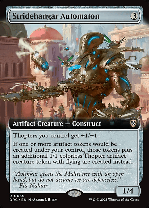 Stridehangar Automaton (Extended Art) | Inglés | NM | DRC