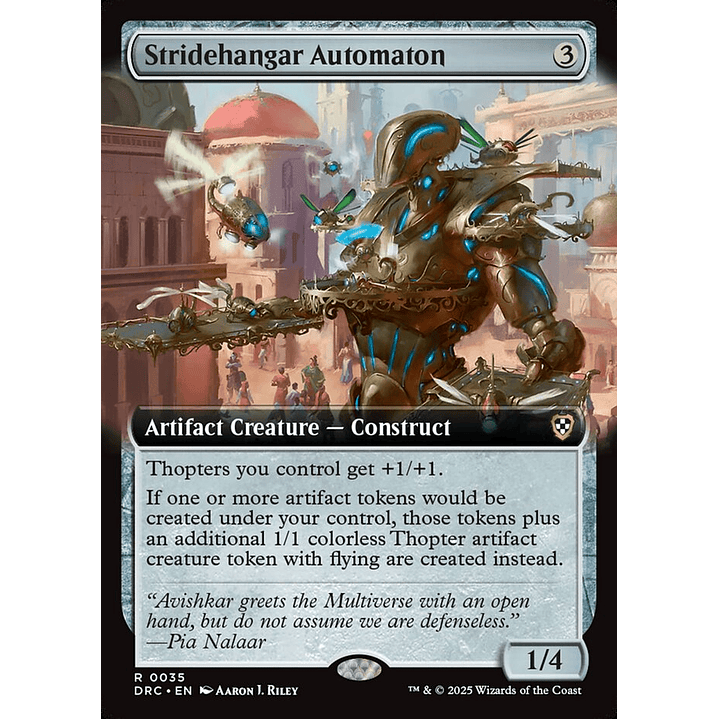 Stridehangar Automaton (Extended Art) | Inglés | NM | DRC 1