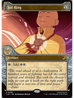 Sol Ring (Showcase) | Inglés | NM | TLE