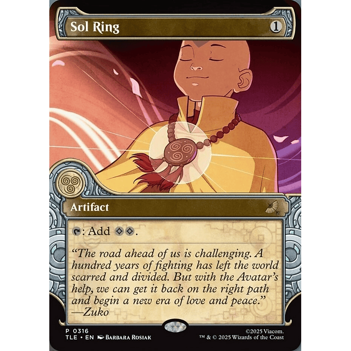 Sol Ring (Showcase) | Inglés | NM | TLE 1