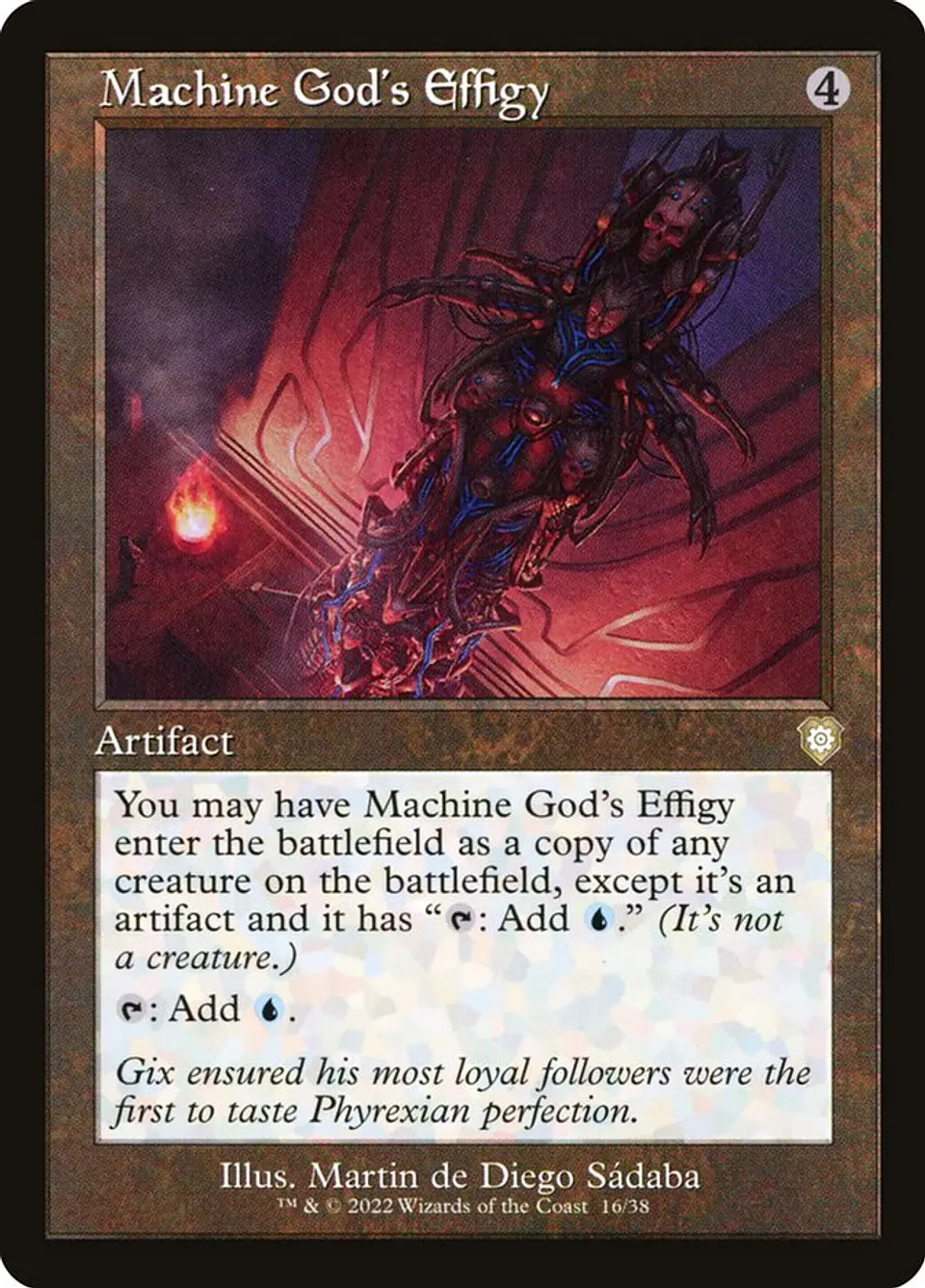 Machine God's Effigy (Retro Frame) | Inglés | NM | BRC 1