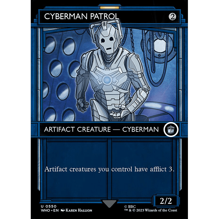 Cyberman Patrol (Showcase) | Inglés | NM | WHO 1