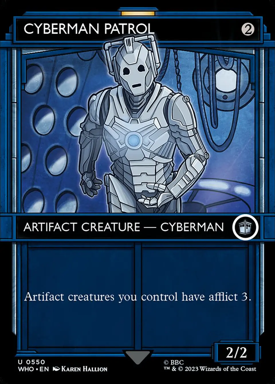 Cyberman Patrol (Showcase) | Inglés | NM | WHO 1