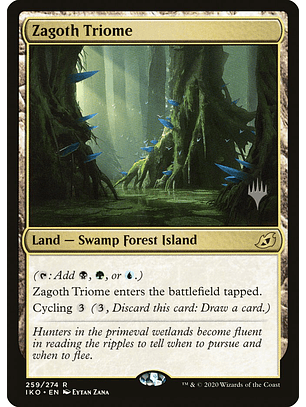 Zagoth Triome (foil) | Inglés | NM | PIKO