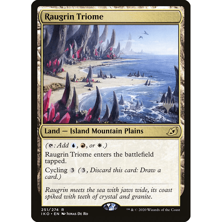 Raugrin Triome (foil) | Inglés | NM | PIKO 1