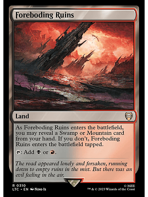 Foreboding Ruins | Inglés | NM | LTC