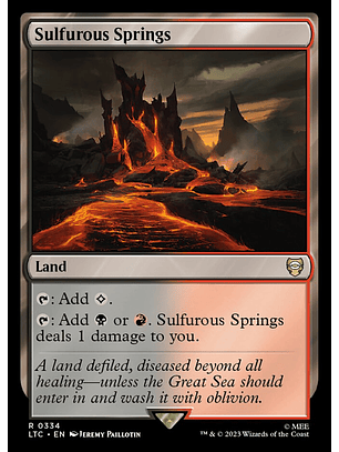 Sulfurous Springs | Inglés | NM | LTC