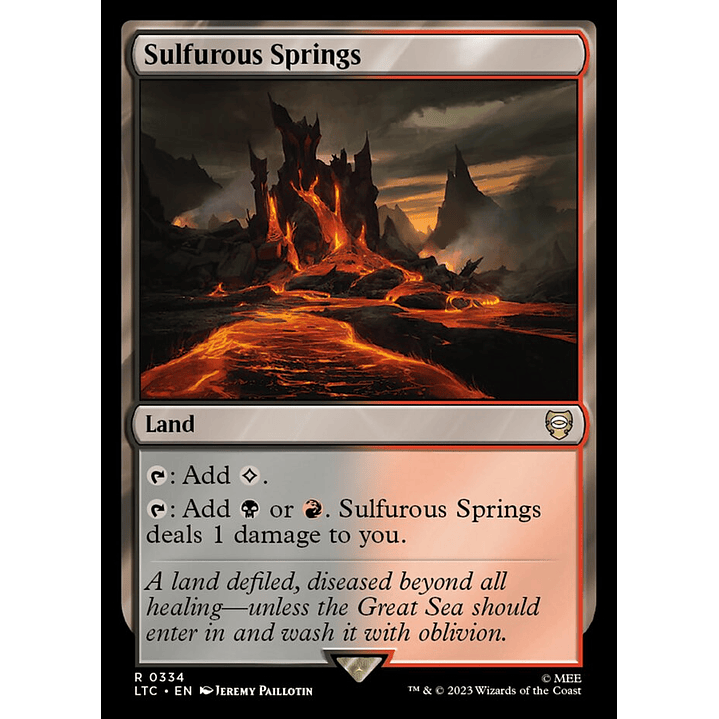 Sulfurous Springs | Inglés | NM | LTC 1