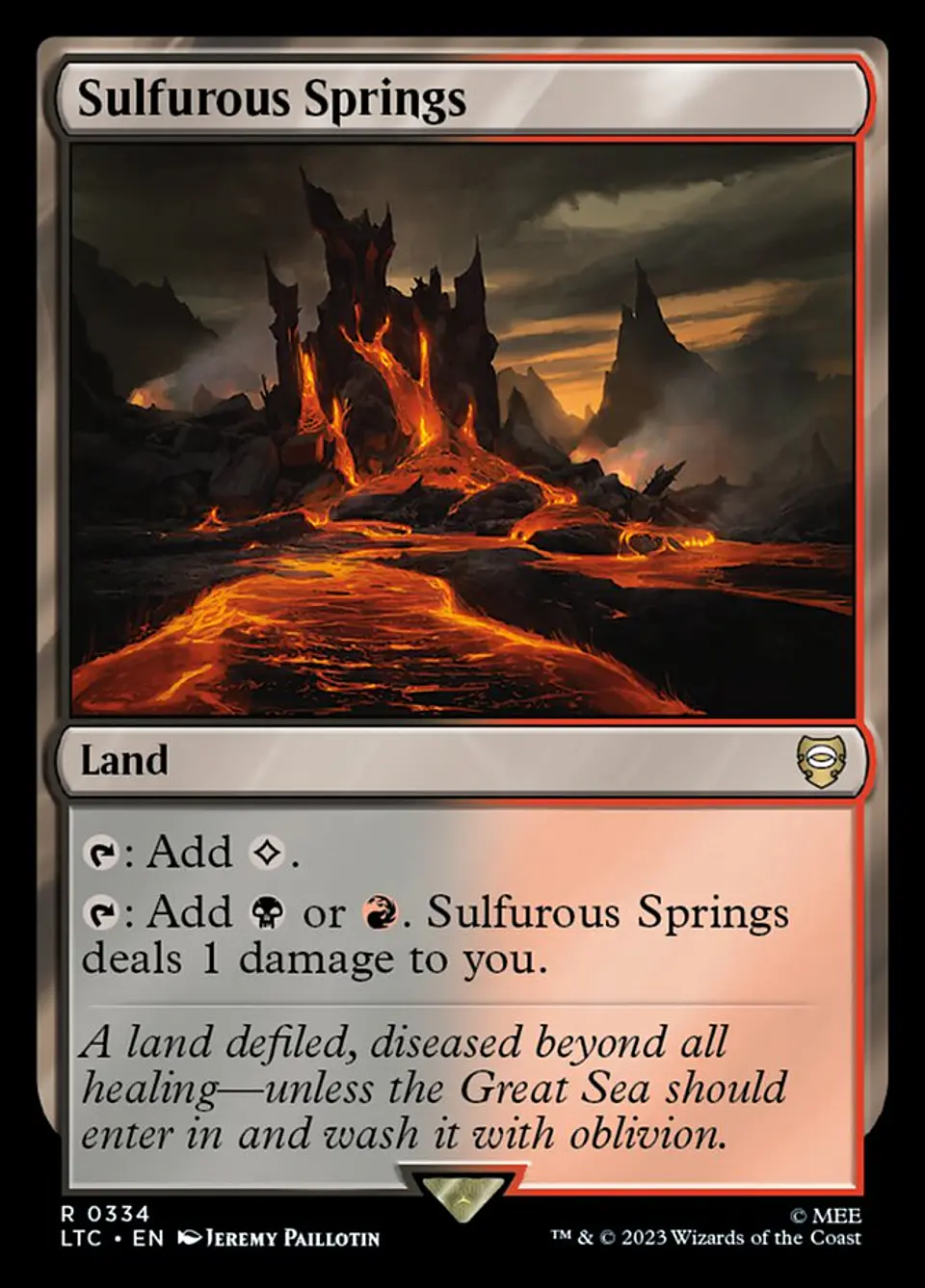 Sulfurous Springs | Inglés | NM | LTC 1