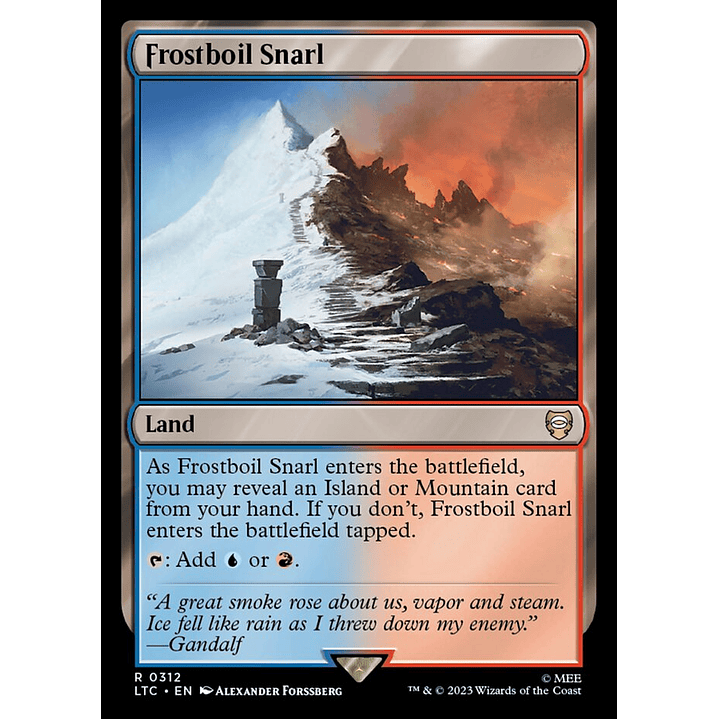 Frostboil Snarl | Inglés | NM | LTC 1
