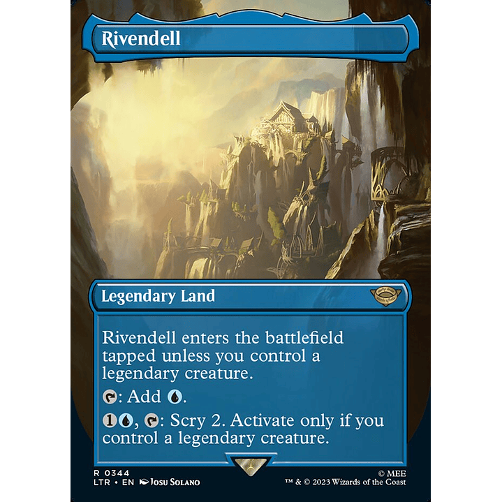 Rivendell (Borderless foil) | Inglés | NM | LTR 1
