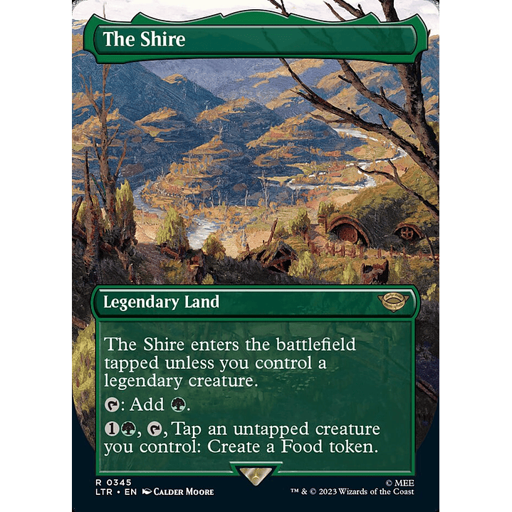 The Shire (Borderless) | Inglés | NM | LTR 1