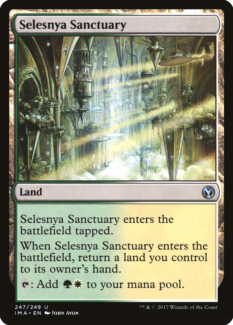 Selesnya Sanctuary | Inglés | NM | IMA 1