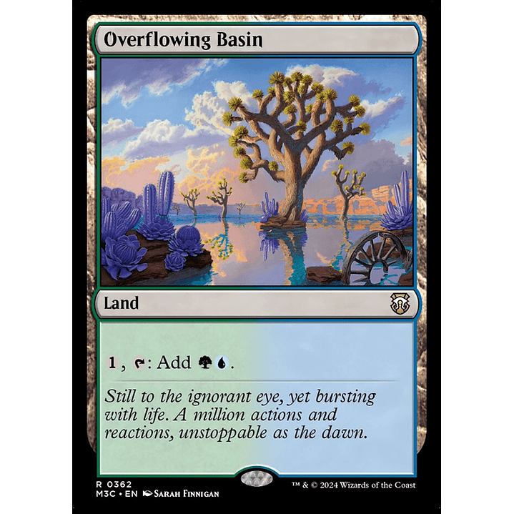 Overflowing Basin (foil) | Inglés | NM | M3C 1