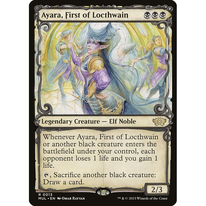 Ayara, First of Locthwain (Showcase) | Español | NM | MUL 1