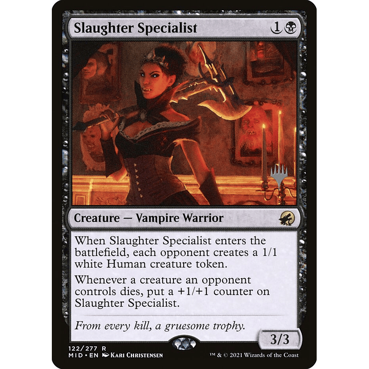 Slaughter Specialist | Español | NM | PMID 1