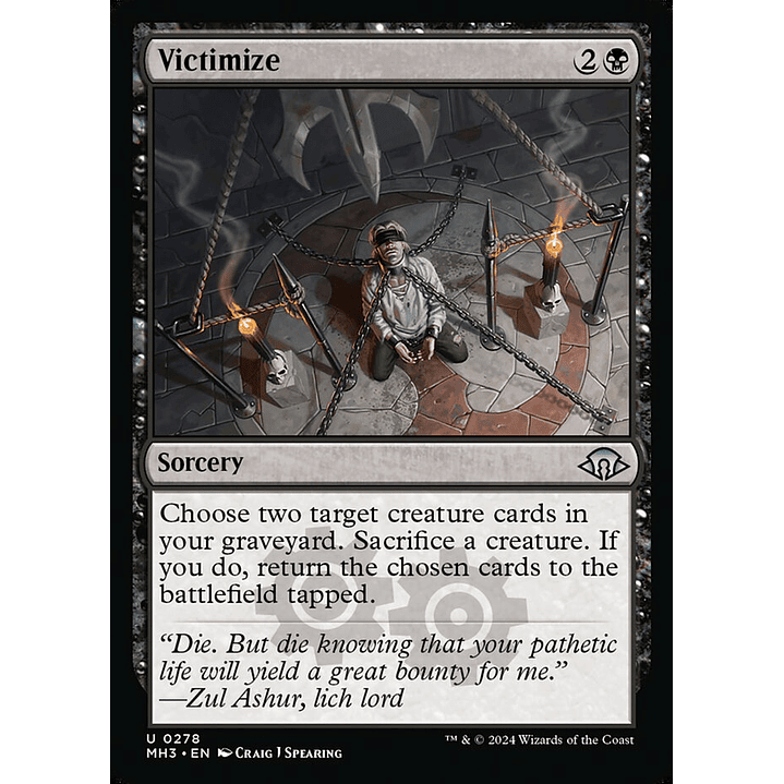 Victimize | Español | NM | MH3 1