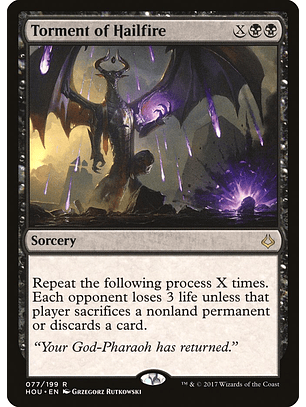 Torment of Hailfire | Español | NM | HOU