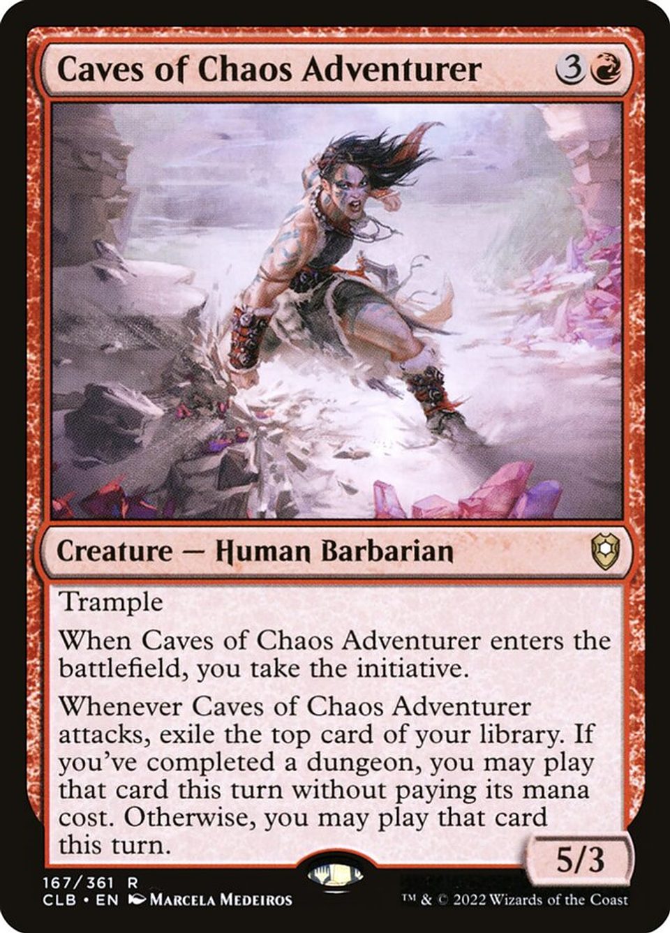 Caves of Chaos Adventurer | Español | NM | CLB 1