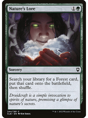 Nature's Lore | Español | NM | CLB