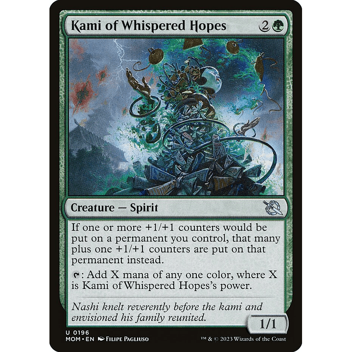 Kami of Whispered Hopes | Español | NM | MOM 1