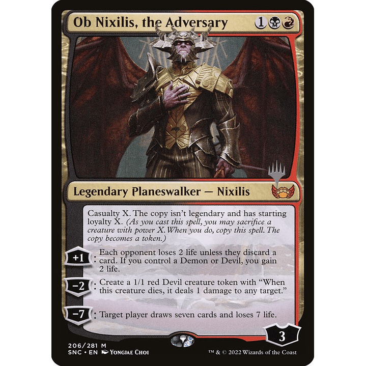 Ob Nixilis, the Adversary | Español | NM | PSNC 1
