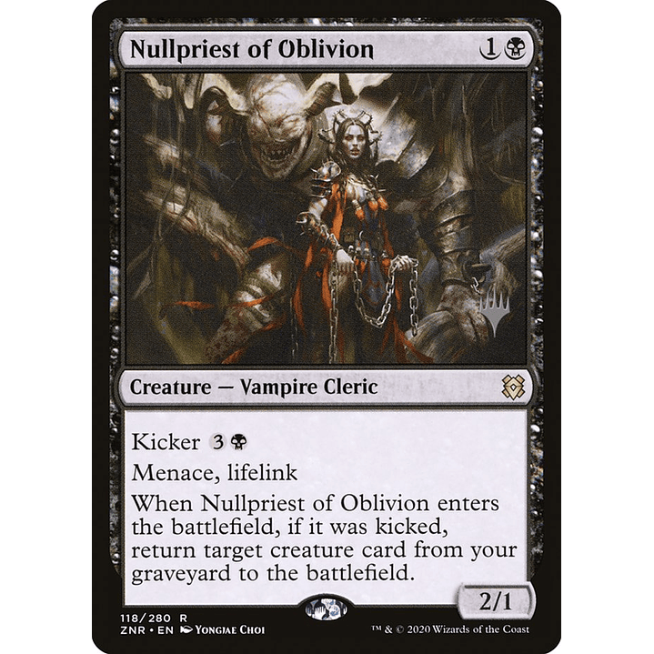 Nullpriest of Oblivion | Español | NM | PZNR 1
