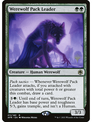 Werewolf Pack Leader | Español | NM | PAFR